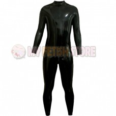 (RD812)Luxury Custom Top quality 100% natural latex full body rubber zentai catsuit fetish wear